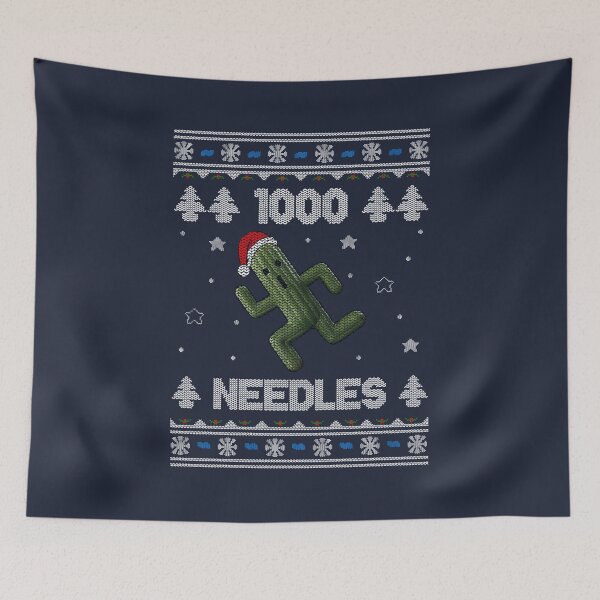 Item preview, Final Fantasy Cactuar 1000 Needles Christmas designed and sold by StebopDesigns.