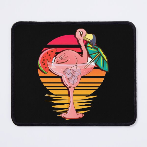 Artikelvorschau, Flamingo Cocktail Vaporwave Retro 1980er und 1990er entworfen und verkauft von SqualeForce.
