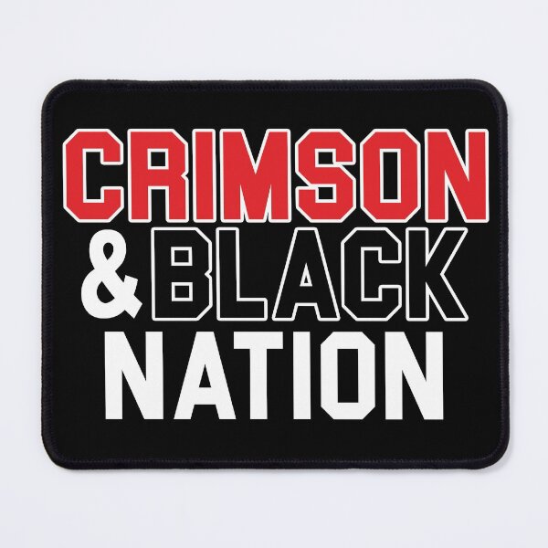 Item preview, Steubenville Crimson and Black Nation in black designed and sold by RollRedDesigns.