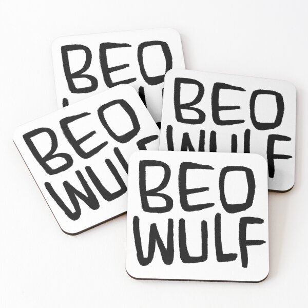 Item preview, Beo Wulf, Anglo-Saxon Poetry, Old English Verse, Beowulf designed and sold by badlydrawnbabe.