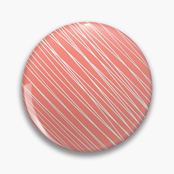 Item preview, Striped-pattern, orange, white, simple, minimal, minimalist, lined-pattern, stripe, modern, trendy, basic, digital, pattern, abstract, lines, line, line-art, jewel-color, designed and sold by PrintedDreams.