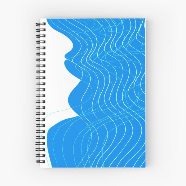 Item preview, Waves Lines Blue designed and sold by Istvan Ocztos.