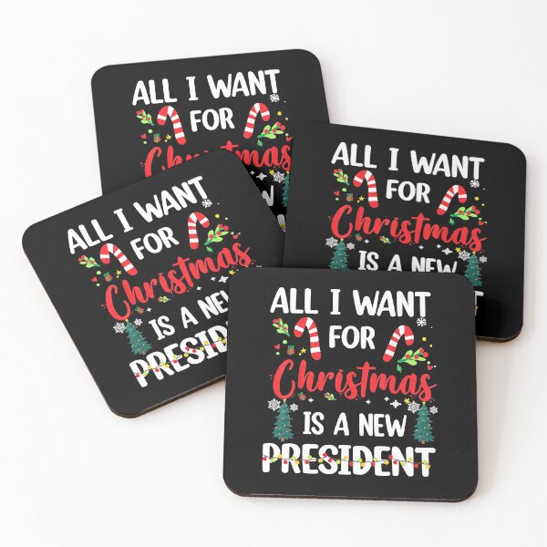 Item preview, All I Want For Christmas Is A New President Xmas Pajama Sweatshirt designed and sold by BartonRich.