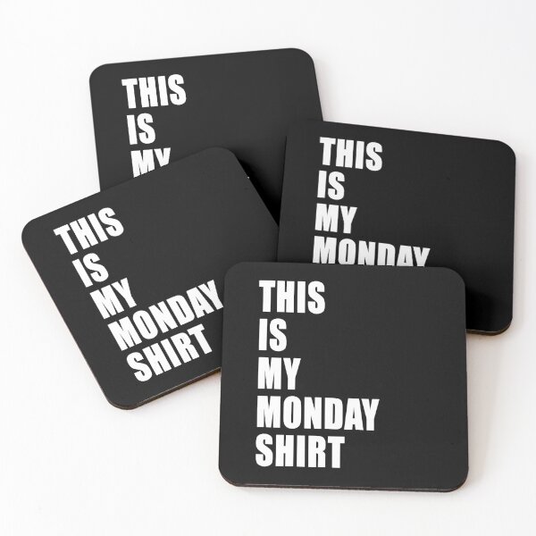 Item preview, This Is My Monday Shirt Dumb Funny Dad Joke designed and sold by Jason Gilbert.