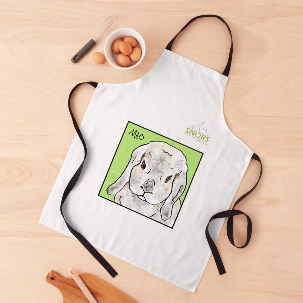 Item preview, Apron designed and sold by RescueRabbitPat.