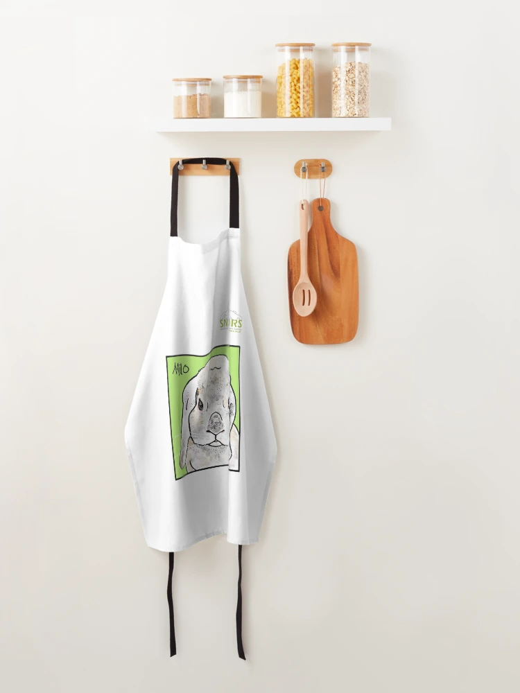 Thumbnail 4 of 6, Apron, Milo designed and sold by RescueRabbitPat.