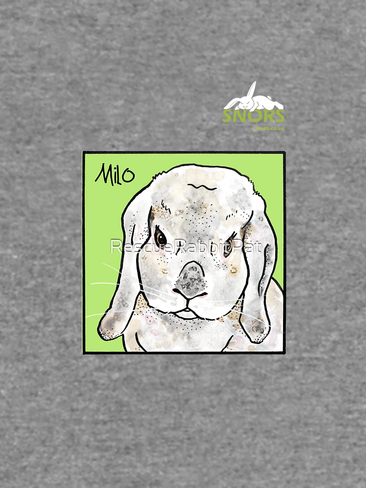 Imagen 6 de 6, Sudadera ligera con la obra Milo, diseñada y vendida por RescueRabbitPat.