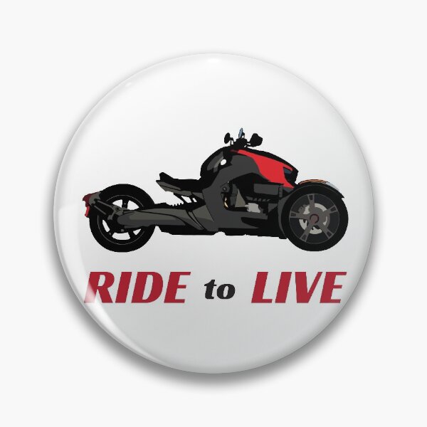 Item preview, Can-Am Ryker Red - Ride to Live designed and sold by WiredDesigns.