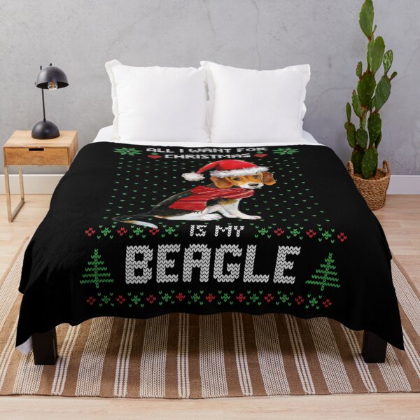 Item preview, Ugly Sweater ALL I WANT FOR CHRISTMAS IS MY BEAGLE Xmas designed and sold by theshirtinator.