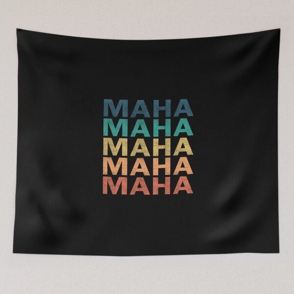 Item preview, Maha Name T Shirt - Maha Vintage Retro Maha Name Gift Item Tee designed and sold by mackpatsy.