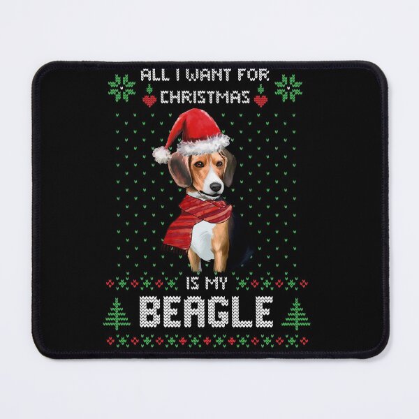Item preview, Ugly Sweater ALL I WANT FOR CHRISTMAS IS MY BEAGLE Xmas designed and sold by theshirtinator.