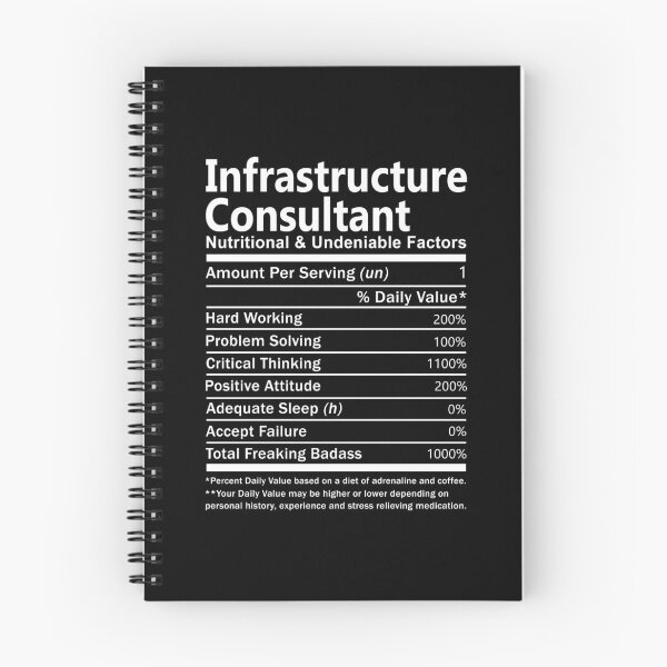 Item preview, Infrastructure Consultant T Shirt - Nutritional and Undeniable Factors Gift Item Tee designed and sold by oslandefren.