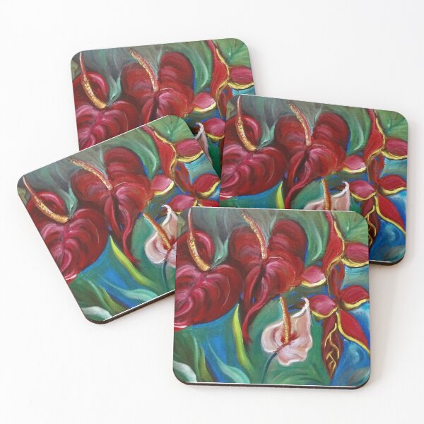 Item preview, Anthurium and Heliconia designed and sold by jennyleeandjim.