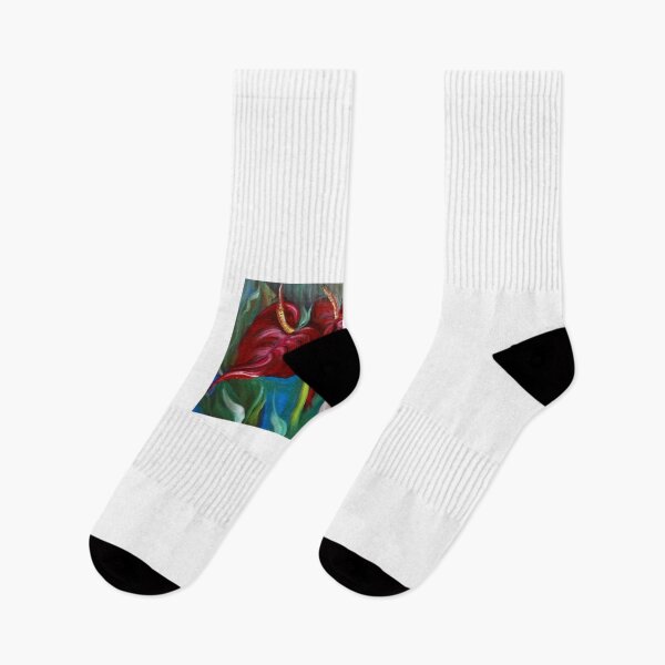 Item preview, Anthurium and Heliconia designed and sold by jennyleeandjim.