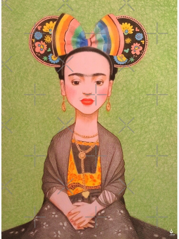 Thumbnail 3 of 3, Poster, Frida Kahlo designed and sold by 3WishStudios.
