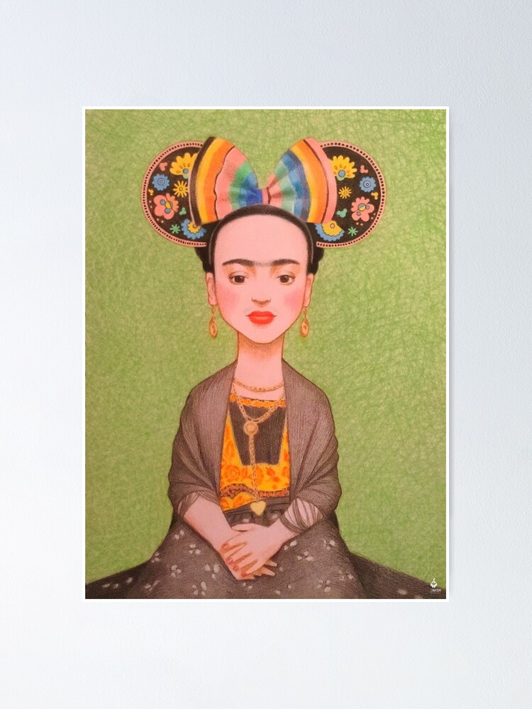 Thumbnail 1 of 3, Poster, Frida Kahlo designed and sold by 3WishStudios.