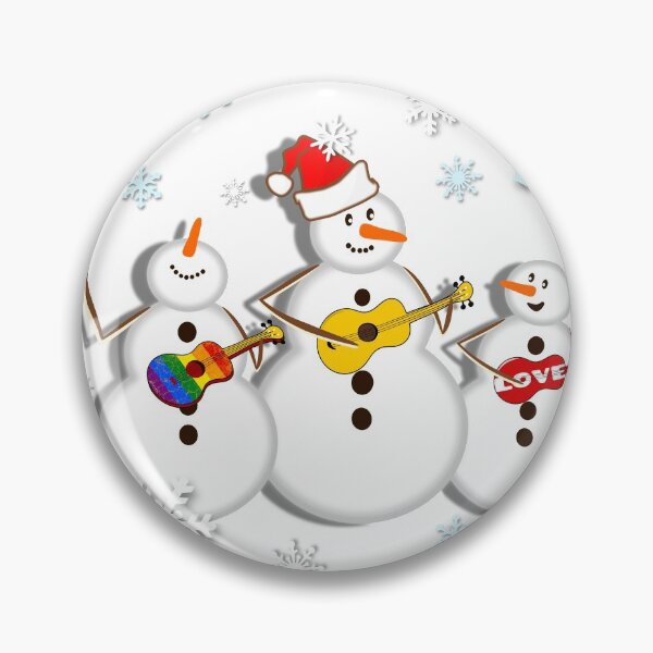 Item preview, Ukulele Snowmen designed and sold by DeliriousSteve.