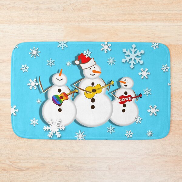 Item preview, Ukulele Snowmen designed and sold by DeliriousSteve.