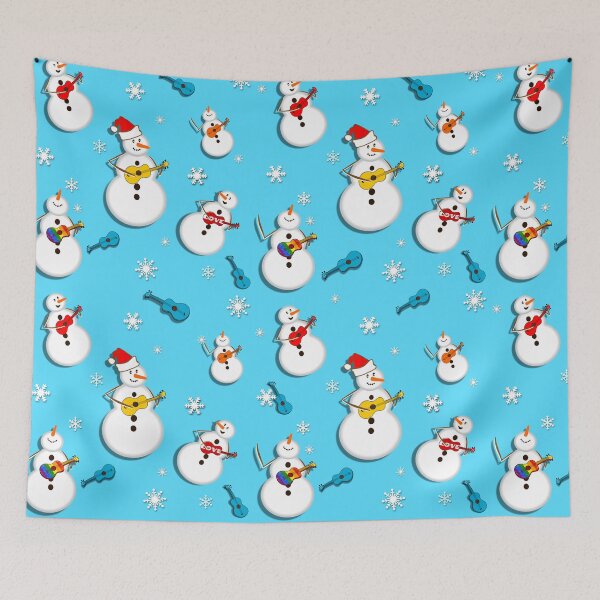 Item preview, Ukulele Snowmen designed and sold by DeliriousSteve.