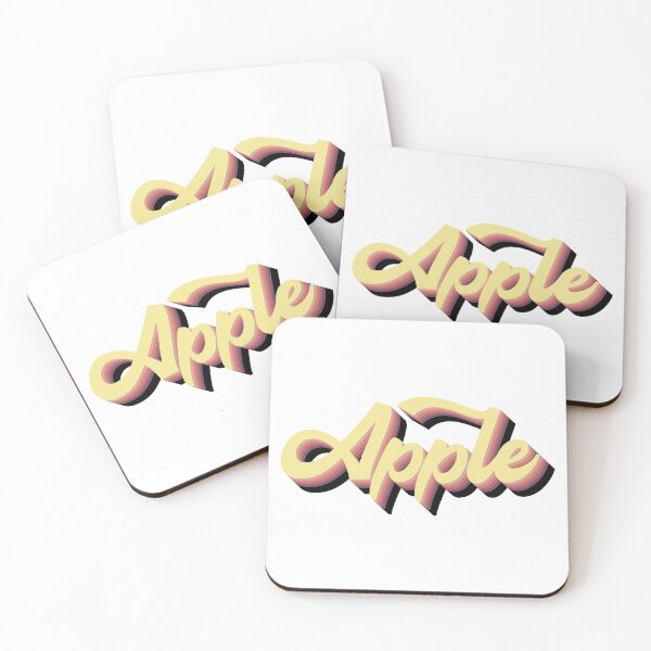 Item preview, apple retro typography  designed and sold by Camo0godfather.
