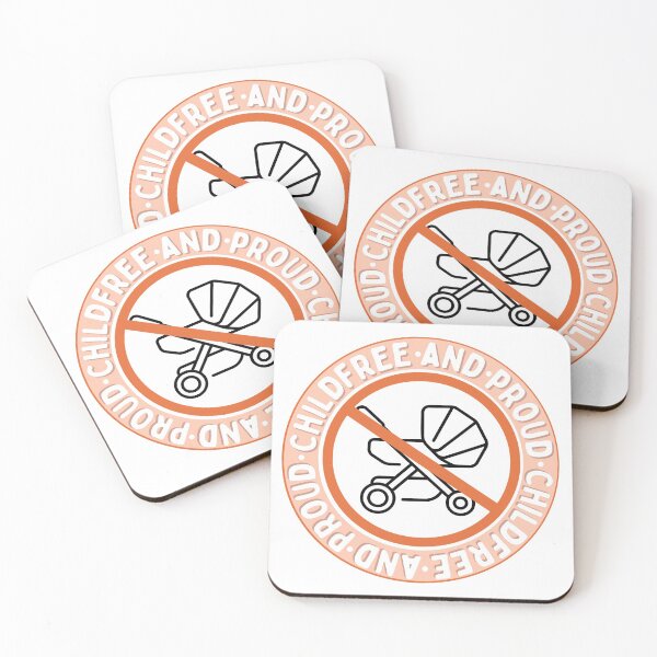 Item preview, Childfree and proud - stroller - gift for childlfree designed and sold by RebeccaART5.