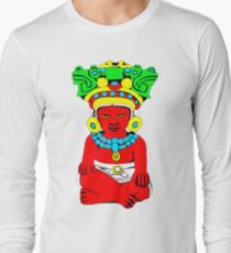Sitting Indian Long Sleeve T-Shirt
