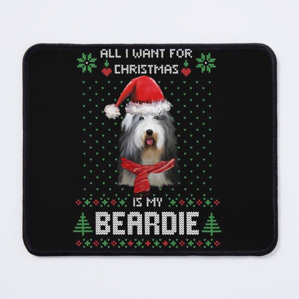 Item preview, Ugly Sweater ALL I WANT FOR CHRISTMAS IS MY BEARDIE Xmas designed and sold by theshirtinator.