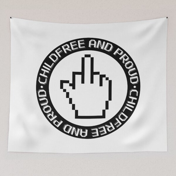 Item preview, Childfree and proud - F you - gift for childlfree designed and sold by RebeccaART5.