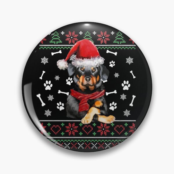 Item preview, Ugly Sweater Christmas Beauceron Santa Hat Pajama Xmas designed and sold by theshirtinator.