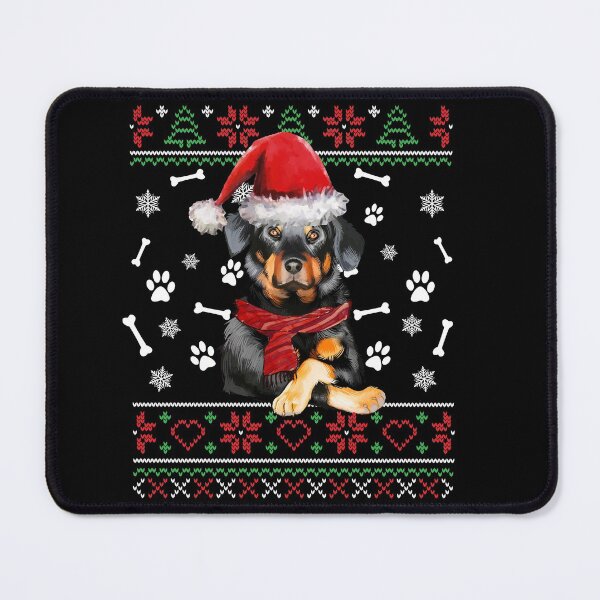 Item preview, Ugly Sweater Christmas Beauceron Santa Hat Pajama Xmas designed and sold by theshirtinator.