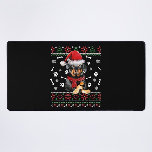 Item preview, Ugly Sweater Christmas Beauceron Santa Hat Pajama Xmas designed and sold by theshirtinator.