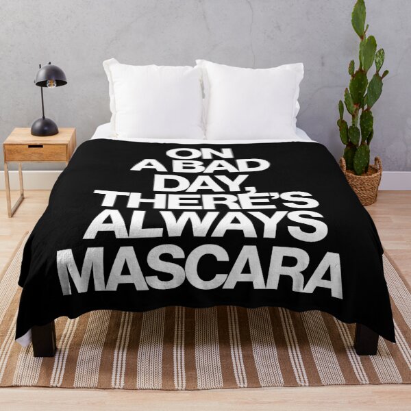 Item preview, Haute Leopard On A Bad Day There's Always Mascara Sassy/Funny Quote designed and sold by HauteLeopard.