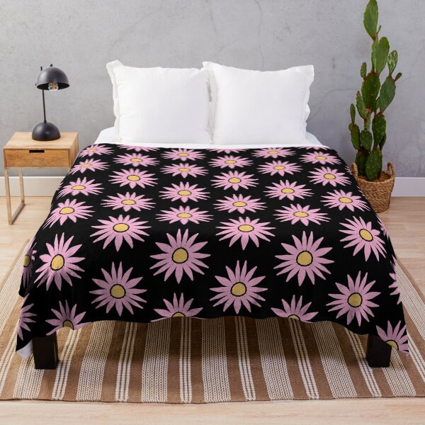 Item preview, Pink and black floral pattern designed and sold by Eve :).