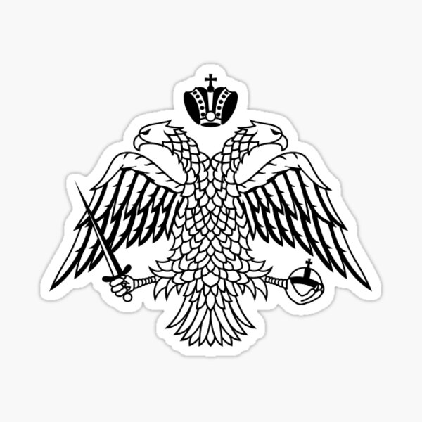 red Army of Russia.Soldier Automobile car sticker parachute two-headed eagle 