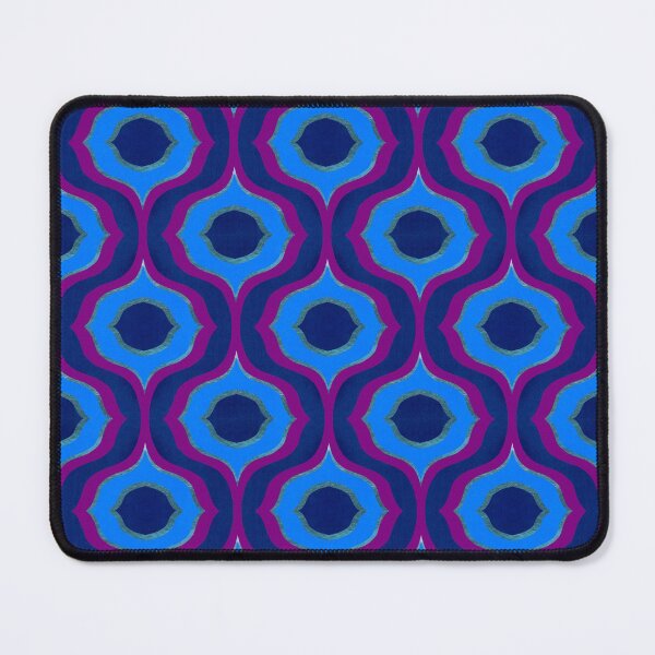 Item preview, 60's Tessellation // Blue & Purple designed and sold by The Wellington Boot.