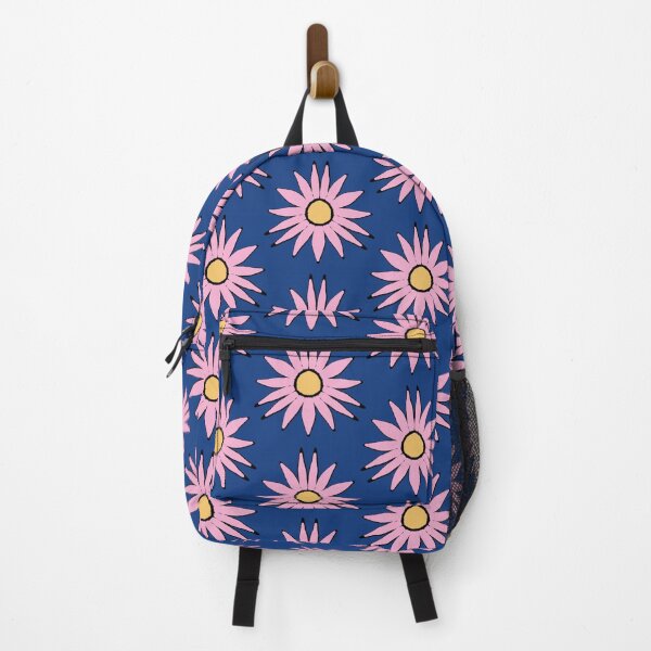 Item preview, Pink and blue floral pattern designed and sold by Eve :).