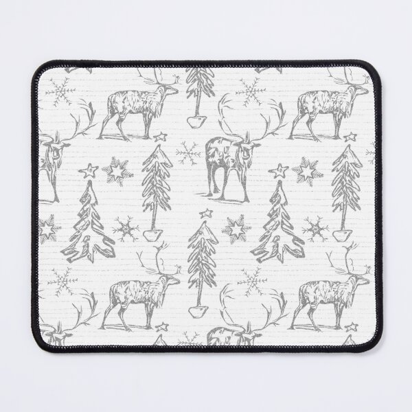Item preview, Reindeer in the snow - silver designed and sold by Amilia Korre.