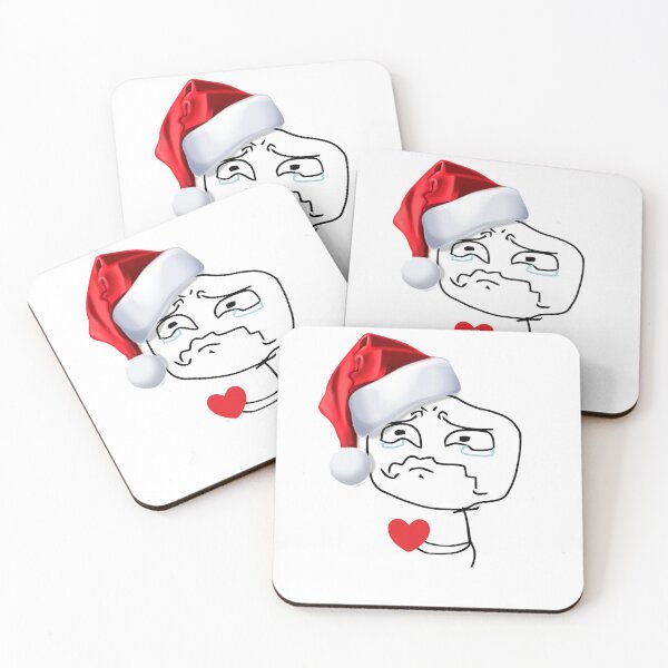 Item preview, Troll face holiday mode on designed and sold by MoondesignA.