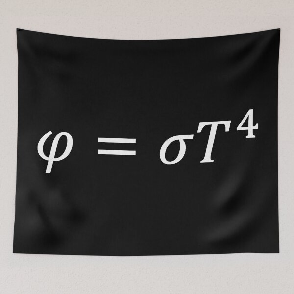 Item preview, Stefan Boltzmann Law, thermodynamics and physics designed and sold by NoetherSym.