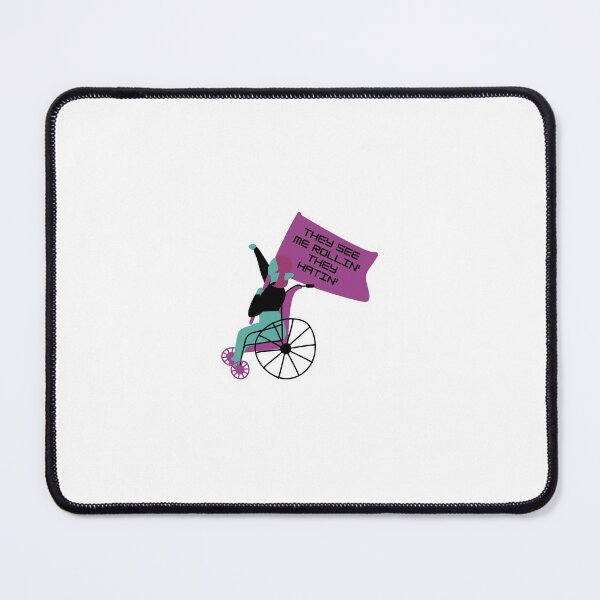 Item preview, Wheelchair user they see me rolllin' they hatin' designed and sold by AARW99.