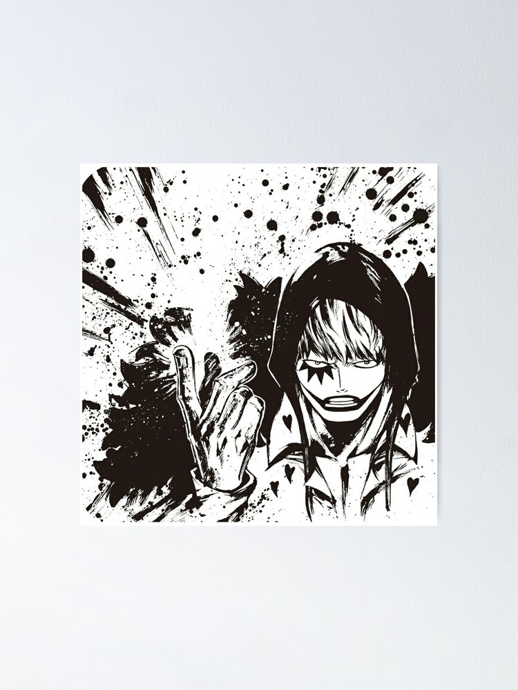 One Piece Corazon Poster For Sale By Mayvsantillan Redbubble