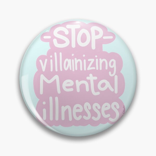 Item preview, Stop Villainizing Mental Illness designed and sold by Lauren-Cthulu.