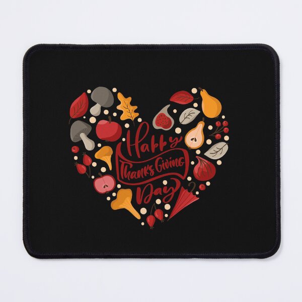 Item preview, Heart shaped Happy Thanks Giving - Save Turkey Eat Pizza designed and sold by Rainbow Designs.