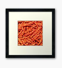 Flaming Hot / Crunchy Cheesy Poofs Framed Print