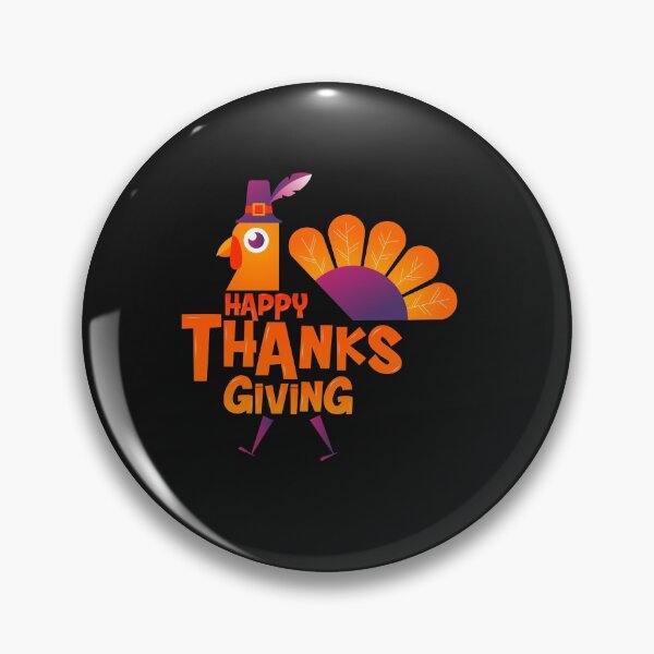 Item preview, Turkey Happy Thanks Giving  - Save Turkey Eat Pizza designed and sold by Rainbow Designs.
