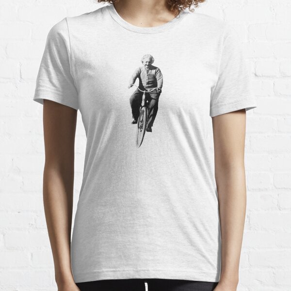 Albert Einstein on a Bike Essential T-Shirt