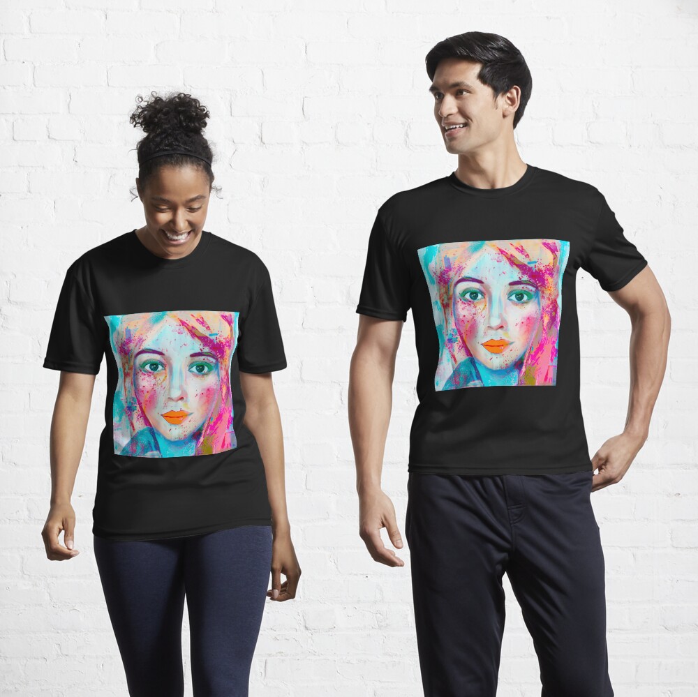 Item preview, Active T-Shirt designed and sold by Rinata-Shaka.