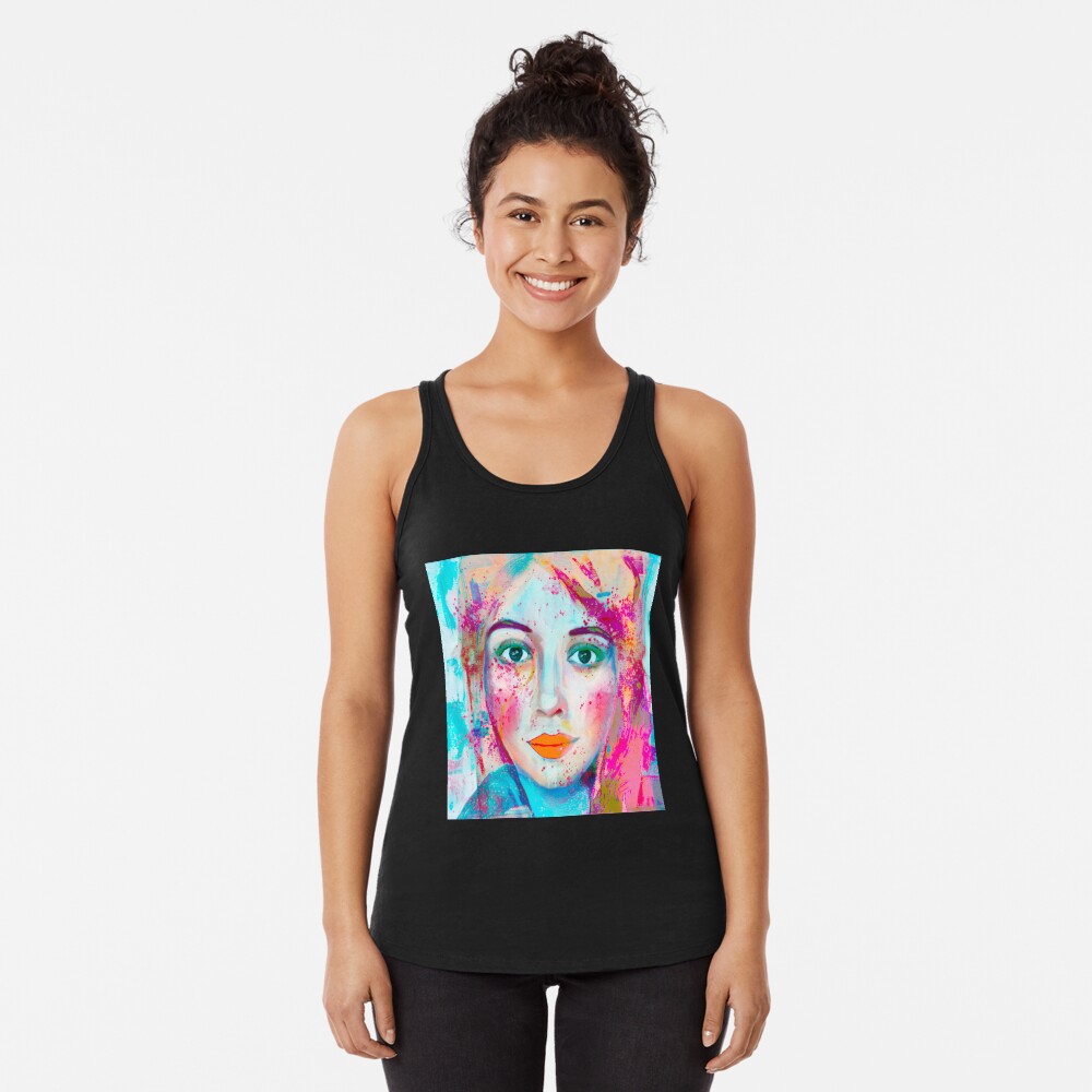 Item preview, Racerback Tank Top designed and sold by Rinata-Shaka.