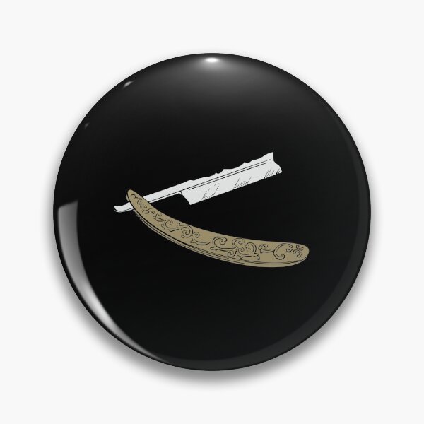 Item preview, barber razor collage designed and sold by Evergreen Trends.