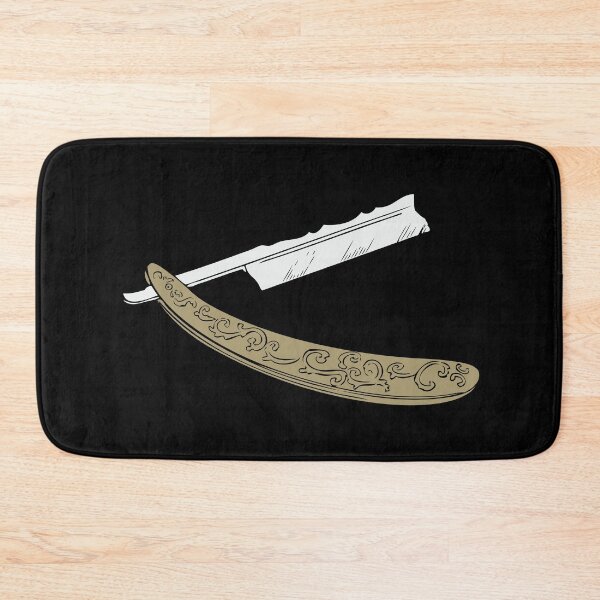 Item preview, barber razor collage designed and sold by Evergreen Trends.